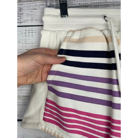 Champion Reverse Weave White Terrycloth Shorts Small Loungewear Retro Y2K Comfy - Picture 3 of 8